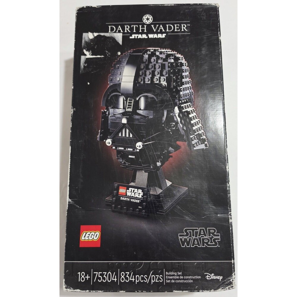 LEGO Star Wars Darth Vader Helmet 75304 - New Sealed (Moderate Box Wear) Retired